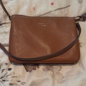 Kate Spade Tan Leather Shoulder Bag
